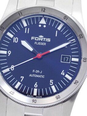 FORTIS Flieger W.422.0023 Date blue Dial Automatic Men's Watch_892407